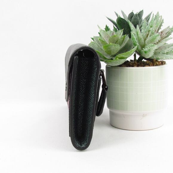 Coach Super Rare Color Soft Wallet In Colorblock - Picture 6 of 9